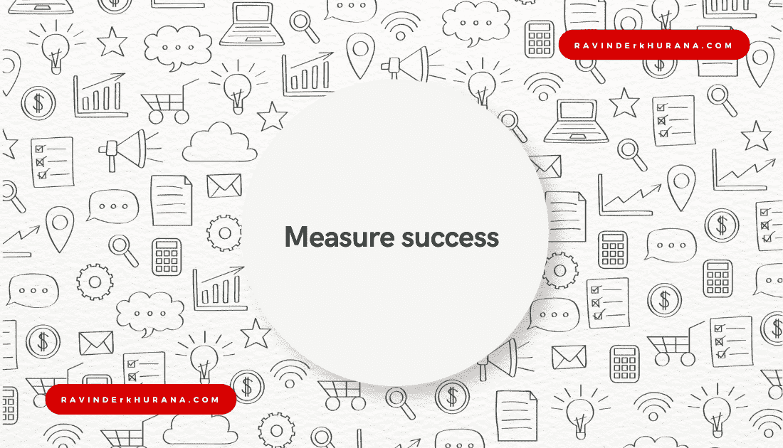 Measure success