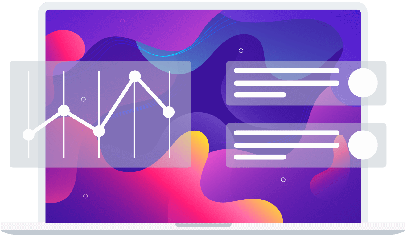 Website landing page
